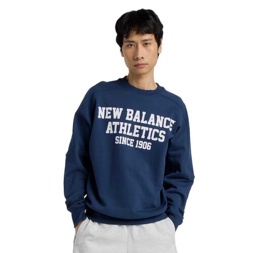 New Balance Varsity French Terry Graphic Crew